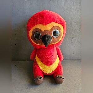 Harry Potter Fawkes Phoenix Plush Stuffed Animal Red Wizarding World Toy Collect